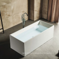 Manufacturer Supplier Unique Design Black Square Vintage Bathroom Freestanding Bath Tub